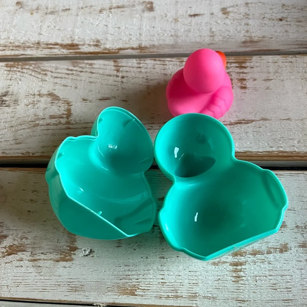 Duck inside a Duck: Teal and Pink Duck Duo - Picture 4 of 6